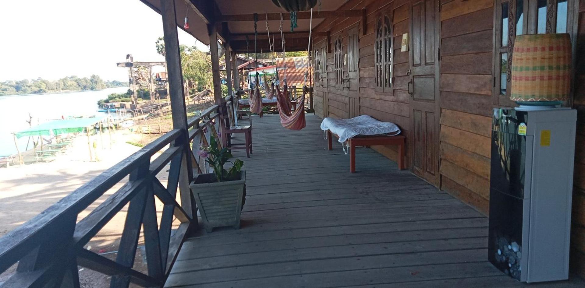 Champa Guesthouse Muang Khong Ngoại thất bức ảnh