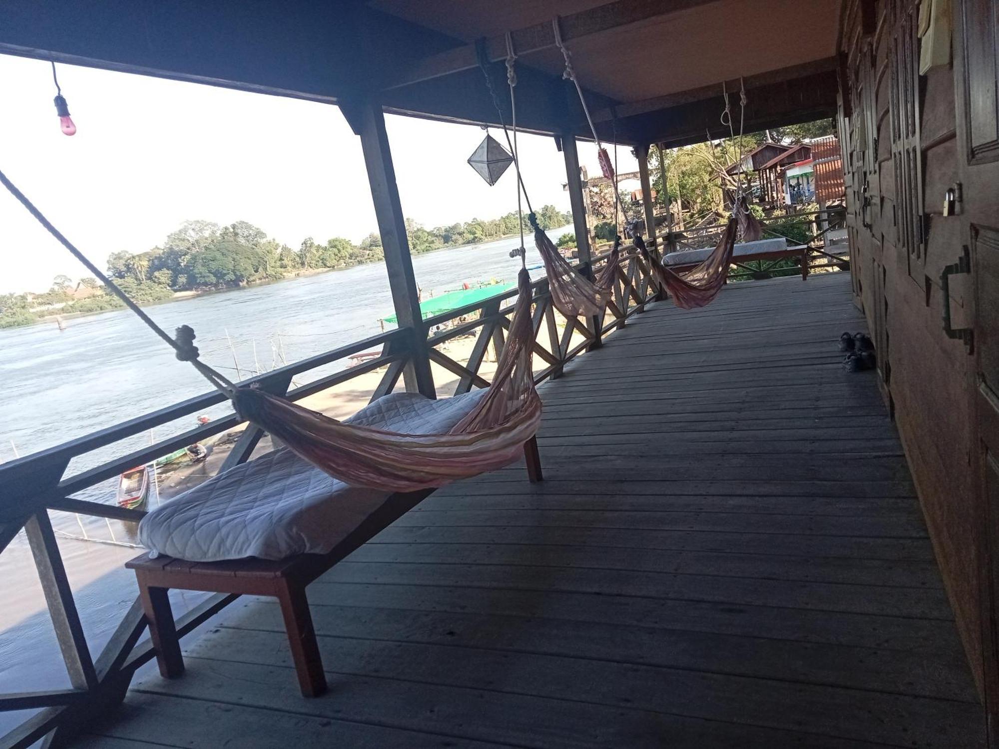 Champa Guesthouse Muang Khong Ngoại thất bức ảnh